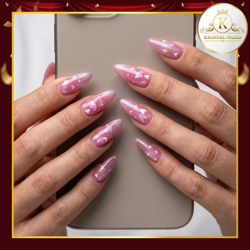 Valentine nail art highlight 2026